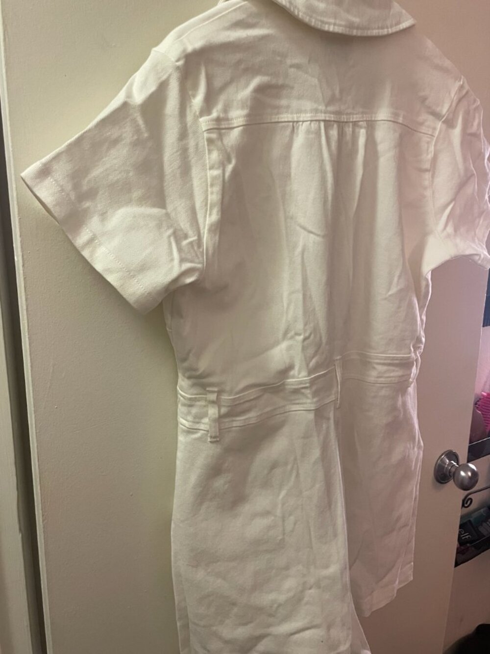 Show Me Your Mumu Outlaw Denim Romper White XXL - Picture 5 of 13
